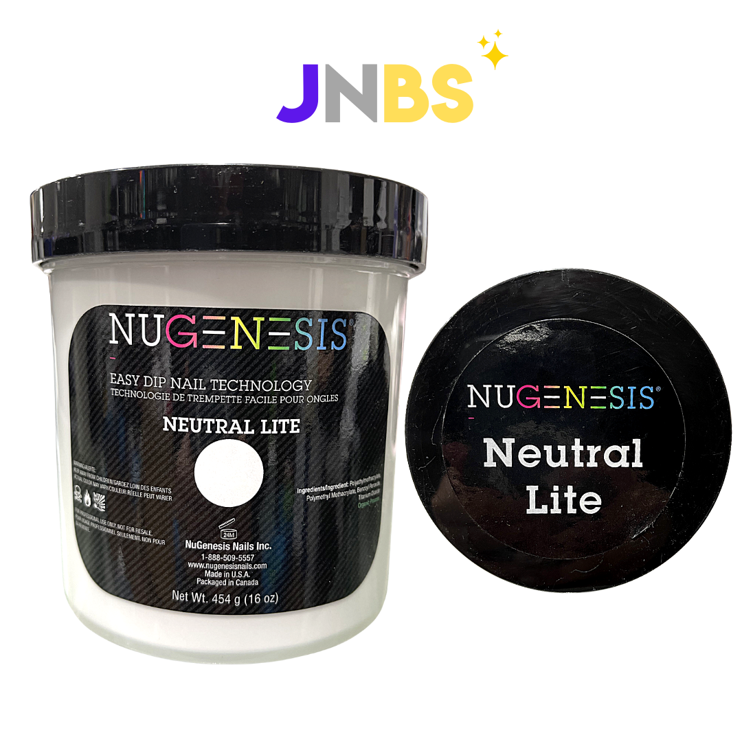 NUGENESIS - Nail Dipping Color Powder 454g Neutral Lite (16oz)
