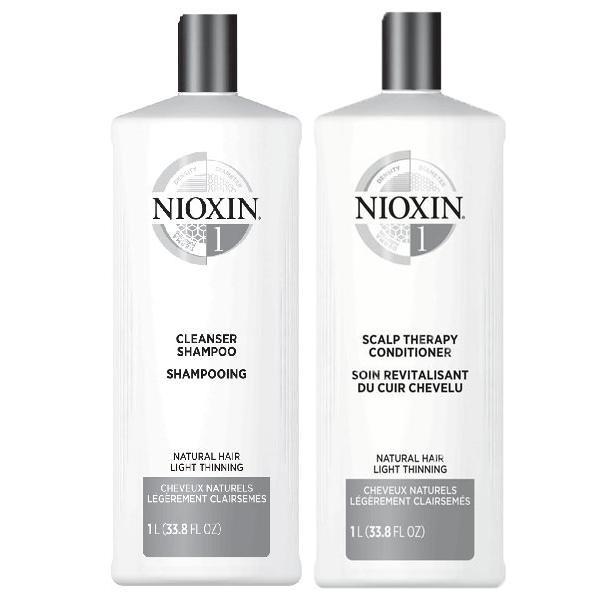 NIOXIN #1 Natural Hair - Natural Hair Light Thinning(Set of 2 Steps)