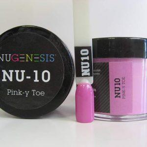 NUGENESIS - Nail Dipping Color Powder 43g NU 10 Pink-Y-Toe