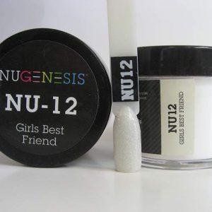 NUGENESIS - Nail Dipping Color Powder 43g NU 12 Girls Best Friend