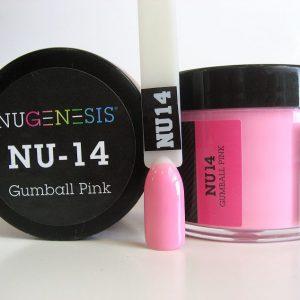 NUGENESIS - Nail Dipping Color Powder 43g NU 14 Gumball Pink