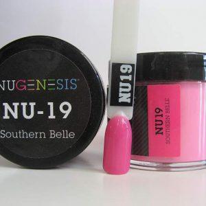 NUGENESIS - Nail Dipping Color Powder 43g NU 19 Southern Belle