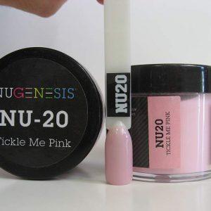 NUGENESIS - Nail Dipping Color Powder 43g NU 20 Tickle Me Pink