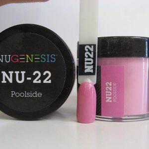 NUGENESIS - Nail Dipping Color Powder 43g NU 22 Poolside