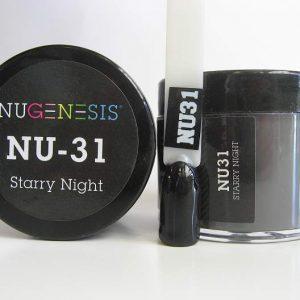 NUGENESIS - Nail Dipping Color Powder 43g NU 31 Starry Night