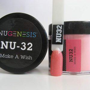 NUGENESIS - Nail Dipping Color Powder 43g NU 32 Make A Wish