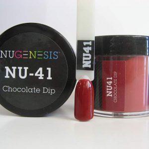 NUGENESIS - Nail Dipping Color Powder 43g NU 41 Chocolate Dip