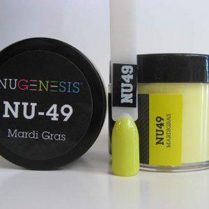 NUGENESIS - Nail Dipping Color Powder 43g NU 49 Mardi Gras