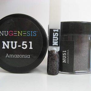 NUGENESIS - Nail Dipping Color Powder 43g NU 51 Amazonia