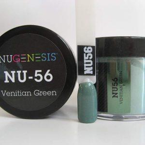 NUGENESIS - Nail Dipping Color Powder 43g NU 56 Venitian Green