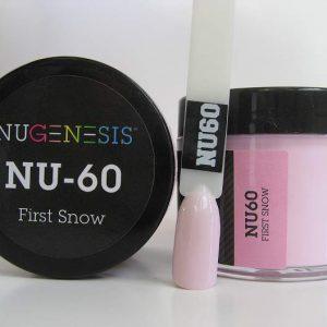 NUGENESIS - Nail Dipping Color Powder 43g NU 60 First Snow