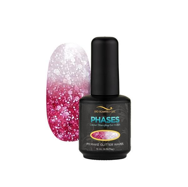 Bio Seaweed Gel Color - Changing Gel - P11 Make Glitter Waves I'm Really A Mermaid