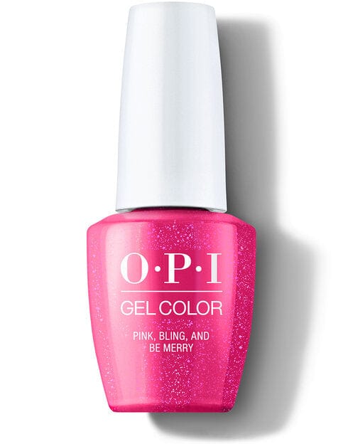 OPI Gel Color GL HRP08 Pink, Bling, And Be Merry