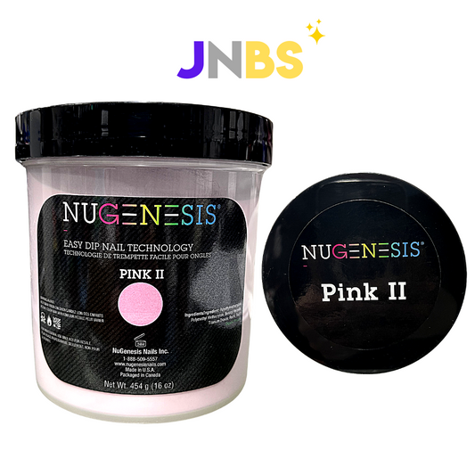 NUGENESIS - Nail Dipping Color Powder 454g Pink II (16oz)