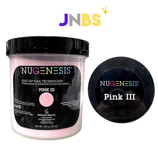 NUGENESIS - Nail Dipping Color Powder 454g Pink III (16oz)