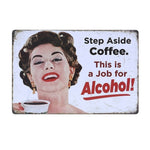 8"x12" "COME IN WE'RE OPEN " And " SORRY WE'RE CLOSED " Vintage Metal Sign Tin Poster Pub Bar Cafe Shop Retro Plaque A409