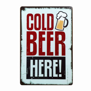 8"x12" "COME IN WE'RE OPEN " And " SORRY WE'RE CLOSED " Vintage Metal Sign Tin Poster Pub Bar Cafe Shop Retro Plaque A409