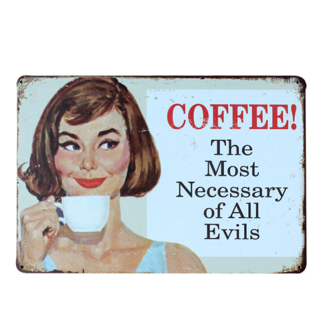 8"x12" "COME IN WE'RE OPEN " And " SORRY WE'RE CLOSED " Vintage Metal Sign Tin Poster Pub Bar Cafe Shop Retro Plaque A409