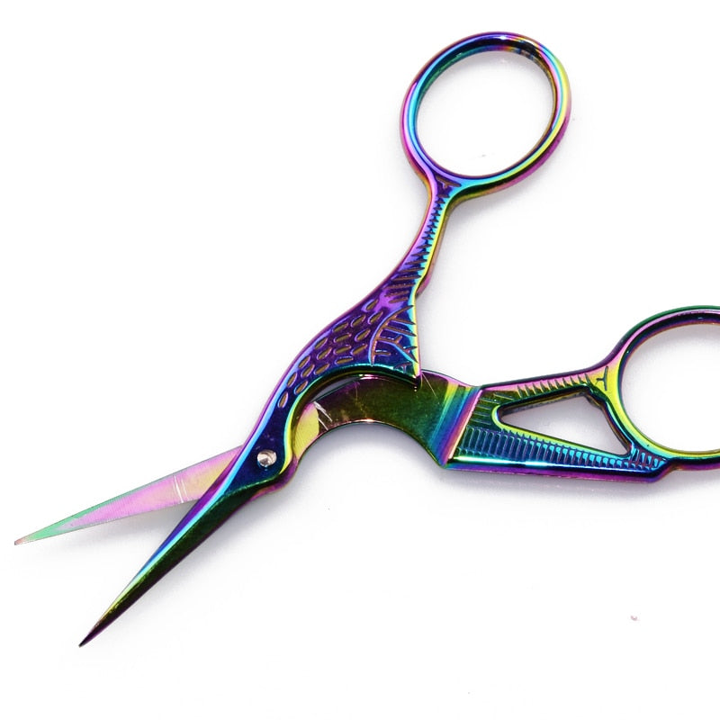 1PC Classic Chameleon Crane Bird Scissors Durable Stainless Steel Manicure Cutter Remover Scissor Nail Cuticle Styling Tool