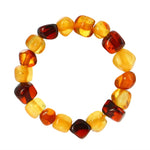 HAOHUP 100% Baltic Amber Adjustable Ring for Women  Natural Gemstone Wedding Jewelry The 2pc cheaper