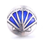 10pcs/lot Snap Button Jewelry Blue Ocean Series Crystal Dolphin Sea 18mm Metal Snap Jewelry Fit DIY Snap Bracelet Bangle Necklac