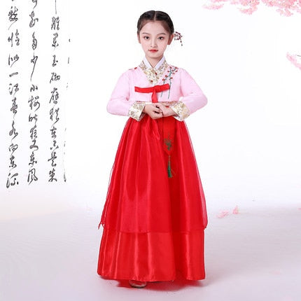 Korean Hanbok Traditional Performance Costumes for Women Elegant Hanbok Palace Korea Wedding Oriantal Dance Costume