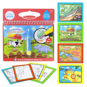 Magic Water Drawing Books Coloring Books Doodle & Magic Pen Painting Drawing Board Children DIY Painting Toys Birthday Gifts