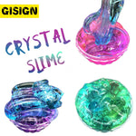DIY Magic Mix Crystal Slime Toys Supplies Clear Fluffy Foam Putty Plasticine Cloud Slime Ball Clay Sand Kit for Kids