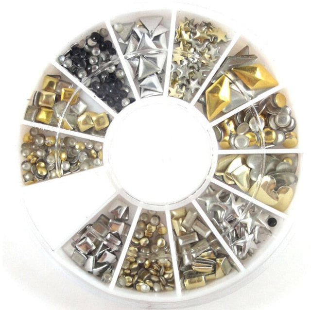 2mm/3mm/4mm/5mm AB Acrylic Diamond Nail Glitter Nail Rhinestones Crystal DIY Nail art decorations Manicure tools Accessories