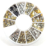 2mm/3mm/4mm/5mm AB Acrylic Diamond Nail Glitter Nail Rhinestones Crystal DIY Nail art decorations Manicure tools Accessories