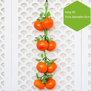Artificial Simulation Food Vegetables Fruit PU Red Pepper Fake Lemon Vegetables For Home Restaurant Kitchen Garden Art Decor