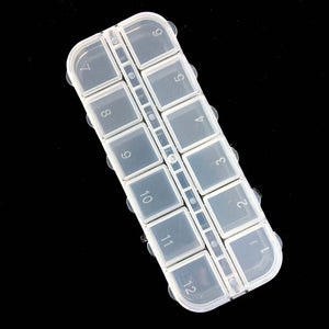 1 Box Nail Art Decorations Nail Rhinestones Mixed Colors AB Crystal Strass 3D Charm Gems DIY Rivet Nails Manicure Accessories