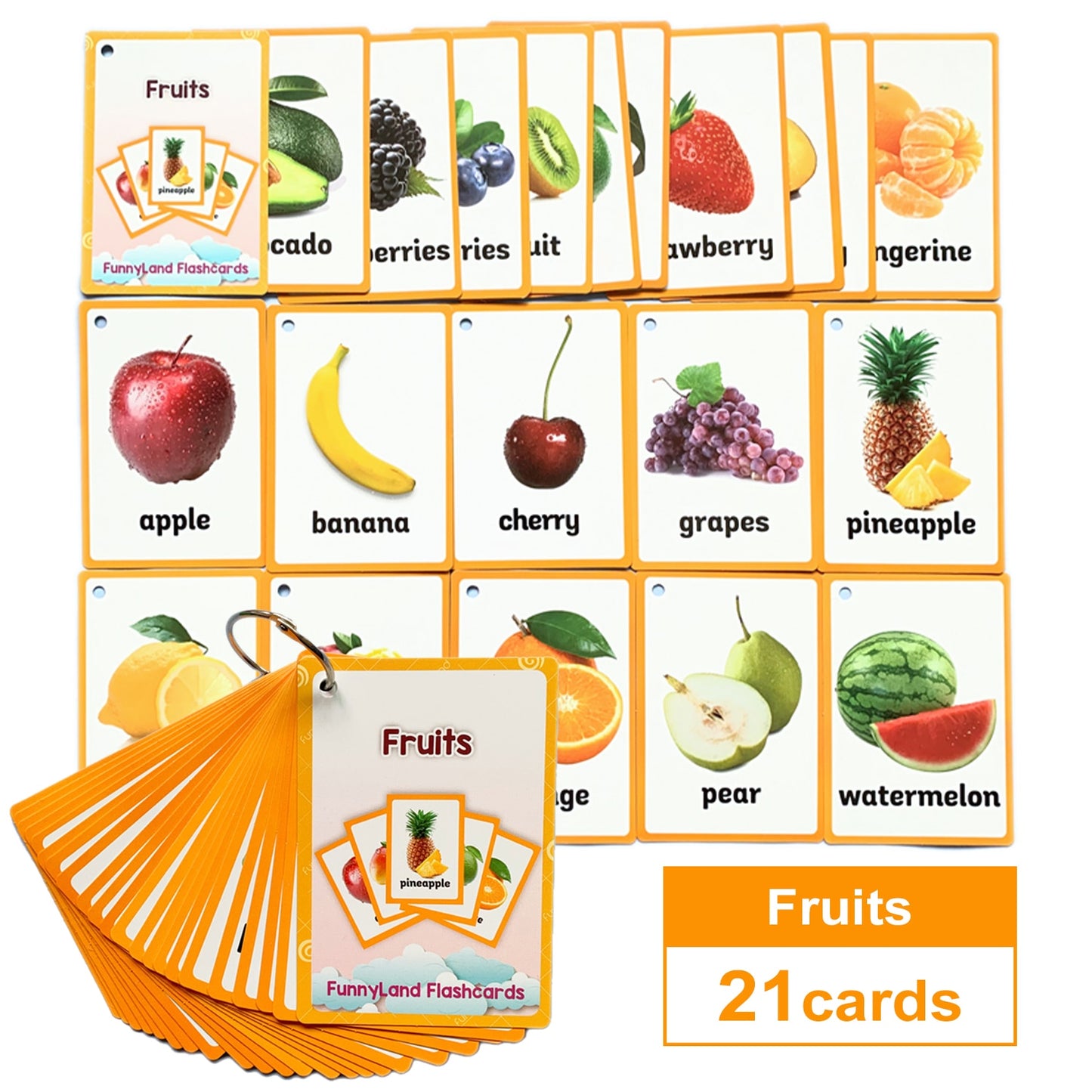 Children Baby English Learning Word Card Pocket Flash Learning Montessori Educational Toys Word Table Game Card for Kids