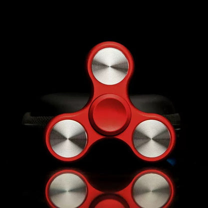 Aluminum Alloy Hand Spinner EDC Heptagonal Electroplate Hybrid Autism ADHD Kid Finger Toys Metal Bearing Relieve Stress Boy Gift