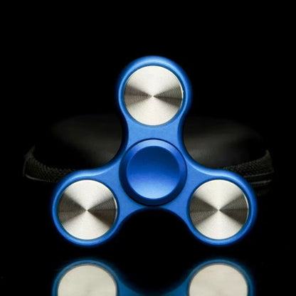 Aluminum Alloy Hand Spinner EDC Heptagonal Electroplate Hybrid Autism ADHD Kid Finger Toys Metal Bearing Relieve Stress Boy Gift