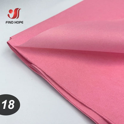 10Sheets/bag ACID FREE TISSUE PAPER Flower Gift Packaging Home Decor Festive & Party Wedding DIY Gift Supplies 50cmX75cm