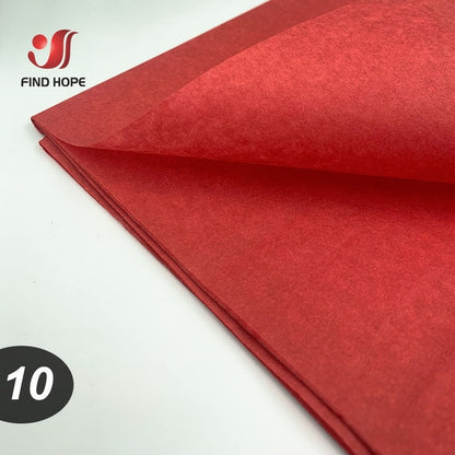 10Sheets/bag ACID FREE TISSUE PAPER Flower Gift Packaging Home Decor Festive & Party Wedding DIY Gift Supplies 50cmX75cm