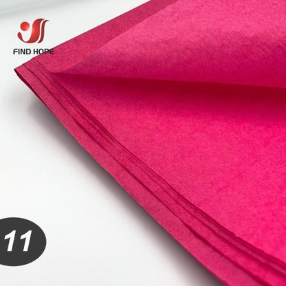 10Sheets/bag ACID FREE TISSUE PAPER Flower Gift Packaging Home Decor Festive & Party Wedding DIY Gift Supplies 50cmX75cm