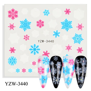 2021 NEW Nail Sticker Women Face Sketch Abstract Image Sexy Girl Nail Art Self-adhesive Decal Tattoos Sliders Manicure DIY Tools