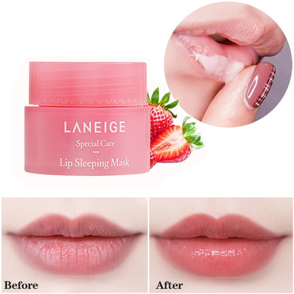 Korea Lip Sleeping Mask 3g Grapefruit Essence Nutrious Lip Care Moisture Lip Balm Smoothing Dryness