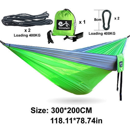 Double Hammock Swing Camping Hammock Moodes Spring Outdoor Swing Outdoors Furniture Garden Bed Hamaca Hamock hammac hammoc