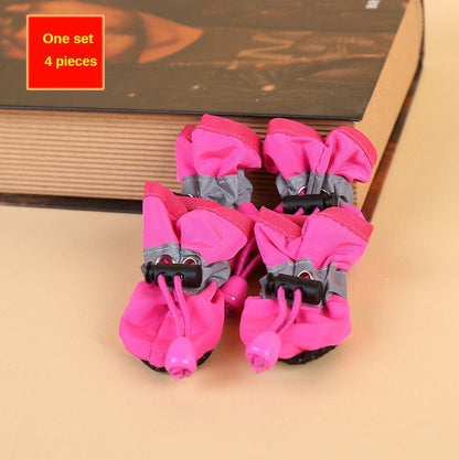 Pet Dog shoes Waterproof chihuahua Anti-slip boots zapatos para perro puppy cat socks botas sapato para cachorro chaussure chien