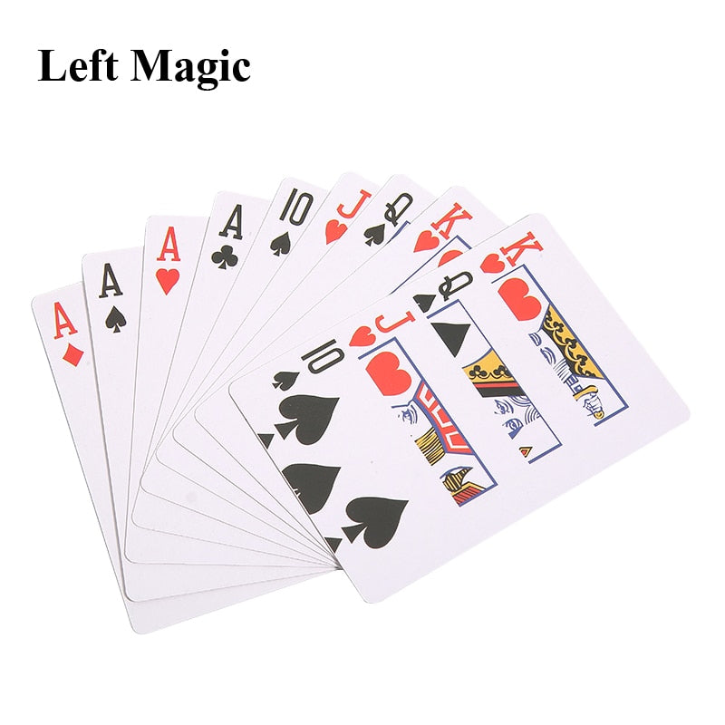 Crazy Choice Cards Magic Tricks Surprise Choose Card Sets Kit Magic Props Mentalism Illusion Close Up Magic Toy Easy To Do
