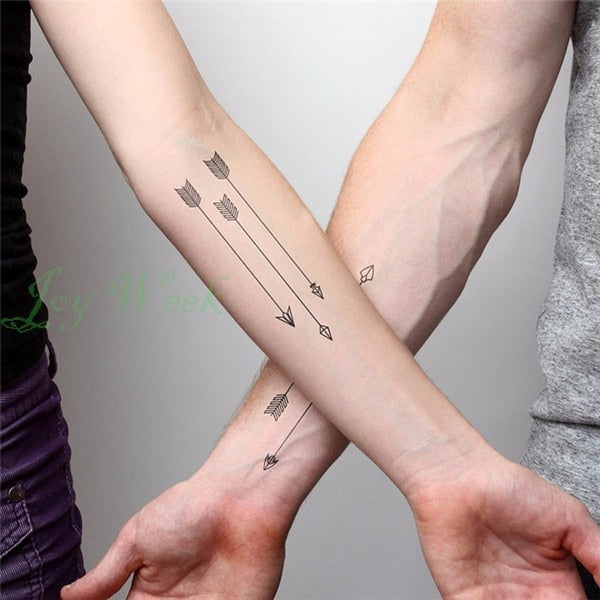 Waterproof Temporary Tattoo sticker on ear finger music note bird stars line streak henna tatto flash tatoo fake for women 24