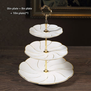 Gold Inlay Bone China Coffee Set Europe Porcelain Tea Set Ceramic Pot Creamer Sugar Bowl Teapot Coffee Cup Tea Mug Coffeeware
