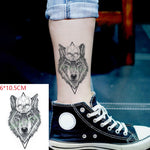 Waterproof Temporary Tattoo Stickers Moon Hill forest star Fake Tatto Flash Tatoo Tatouage Body Art Hand Foot for Girl Women Men