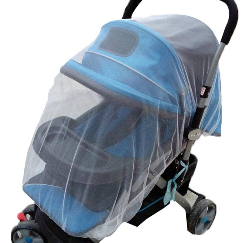 Baby Stroller Pushchair Mosquito Insect Shield Net Safe Infants Protection Mesh Stroller Accessories Mosquito Net 150cm