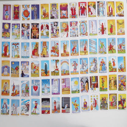 new Tarot deck oracles cards mysterious divination Spanish Rider tarot cards for women girls cards game board game