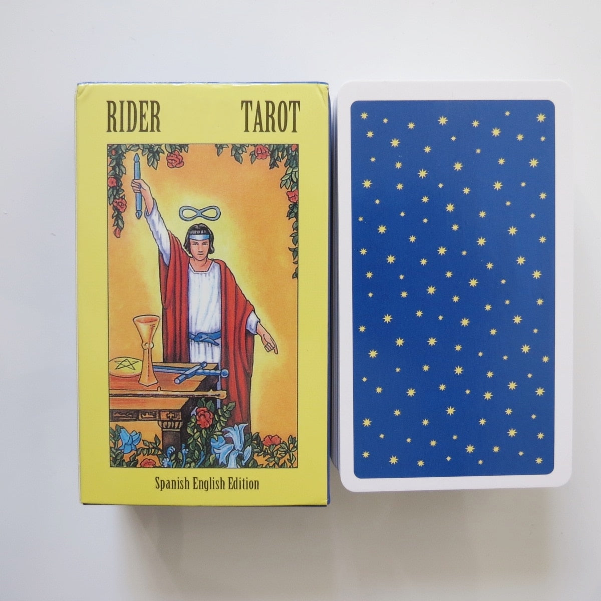 new Tarot deck oracles cards mysterious divination Spanish Rider  tarot cards for women girls cards game board game