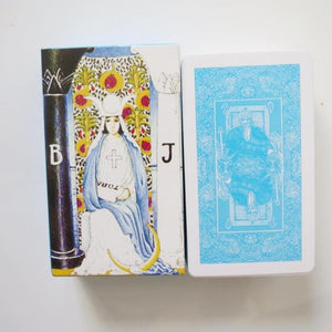 new Tarot deck oracles cards mysterious divination Spanish Rider  tarot cards for women girls cards game board game
